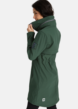 HUPPA naiste kevad-sügis softshell jope Ava tumeroheline - Image 3