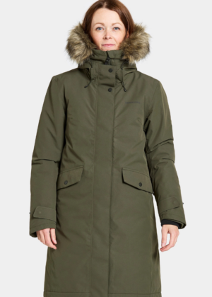 DIDRIKSONS naiste talveparka Emma roheline(160gr soojustusega)-Kohe laos viimased - Image 2
