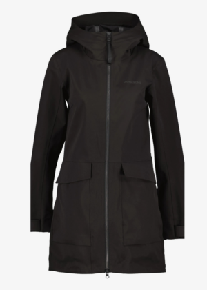 DIDRIKSONS naiste kevad-sügis softshell parka  FREDRIKA must 46(rind 110 cm) - Image 1