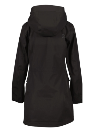 DIDRIKSONS naiste kevad-sügis softshell parka  FREDRIKA must 46(rind 110 cm) - Image 2