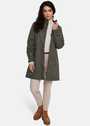 HUPPA naiste sügis-talvine ülemineku parka Janelle roheline(140gr soojustusega)-KOHE LAOS M(38-40) VIIMASED - Pilt 7