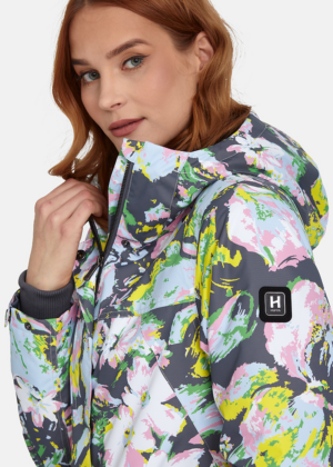 HUPPA naiste kevad-sügis parka Minna mahe lilleline 40 gr soojustusega-KOHE LAOS VIIMASED-HEA HIND - Pilt 7