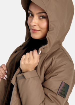 HUPPA naiste sügis-talvine ülemineku parka Janelle kohvi beez(140gr soojustusega)-KOHE LAOS VIIMASED - Image 6