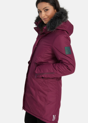 HUPPA naiste talveparka Vivian bordoolilla KUNSTKARVAGA(200gr soojustusega)- KOHE LAOS-SUPER HIND - Image 3