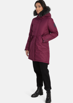 HUPPA naiste talveparka Vivian bordoolilla KUNSTKARVAGA(200gr soojustusega)- KOHE LAOS-SUPER HIND - Image 2