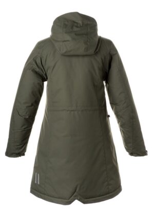 HUPPA vihma ja tuulekindel metsaroheline naiste kevad-sügis parka 40 gr soojustusega-KOHE LAOS - Image 4