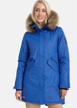 HUPPA naiste talveparka Vivian sinine NATURAALKARVAGA 200 gr soojustusega-vihma ja tuulekindel-KOHE LAOS - Image 5
