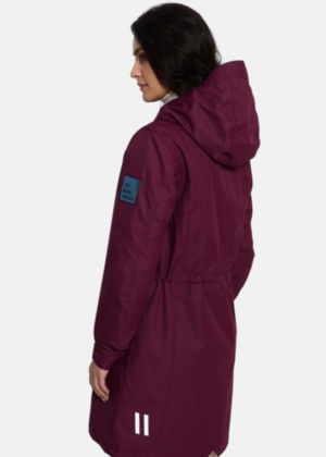 HUPPA naiste kevad-sügis parka Janelle bordoolilla (40 gr soojustusega)-KOHE LAOS - Pilt 7
