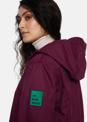 HUPPA naiste kevad-sügis parka Janelle bordoolilla (40 gr soojustusega)-KOHE LAOS - Pilt 8