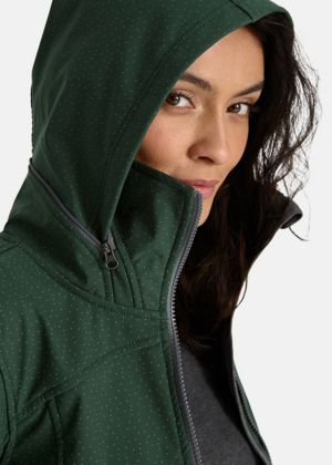 HUPPA naiste kevad-sügis softshell jope Ava tumeroheline - Image 4