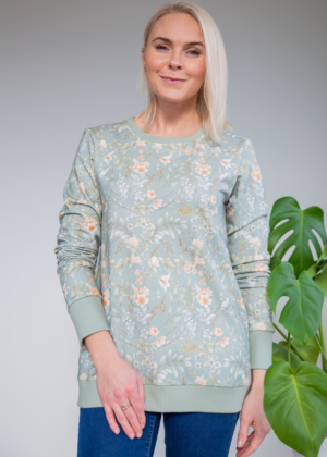 Mahe roheline üleni mustriline pusa Lilleline Aas- tellimisel-KLIENTIDE LEMMIK - Image 1