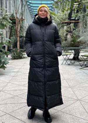 VERO MODA pikk over sized lõikega naiste talvemantel must-NB!Telli tavapärasest number väiksem suurus-SUPER HIND-KOHE LAOS VIIMASED - Image 7