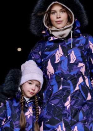 HUPPA pikem naiste talveparka Vienna kirju-uudis - Image 3