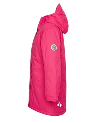 HUPPA tüdrukute sügis-talvine vihma ja tuulekindel parka(140 gr soojustusega) fuksiaroosa-Tarneaeg 1-4 päeva - Image 3