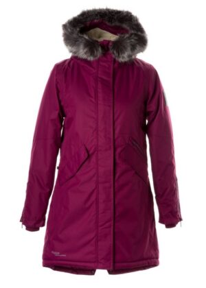 HUPPA naiste talveparka Vivian bordoolilla KUNSTKARVAGA(200gr soojustusega)- KOHE LAOS-SUPER HIND - Image 4