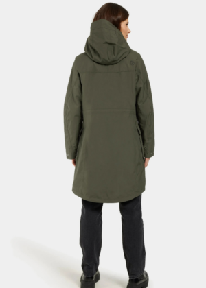 DIDRIKSONS naiste kevad-sügis parka  THELMA roheline  suurus 52(rind 134 cm)-KOHE LAOS - Image 3