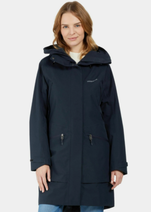 DIDRIKSONS naiste kevad-sügis parka  ILMA tumesinine suurus 50(rind 126 cm)-KOHE LAOS VIIMANE - Image 1