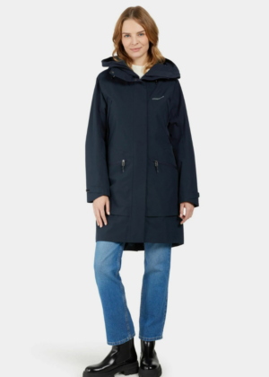 DIDRIKSONS naiste kevad-sügis parka  ILMA tumesinine suurus 50(rind 126 cm)-KOHE LAOS VIIMANE - Image 2