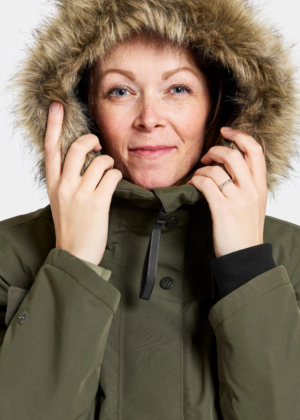 DIDRIKSONS naiste talveparka Emma roheline(160gr soojustusega)-Kohe laos viimased - Image 7