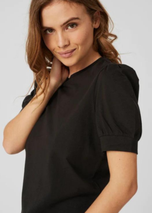 VERO MODA puuvillane naiste särk Kerry must -KOHE LAOS - Image 1