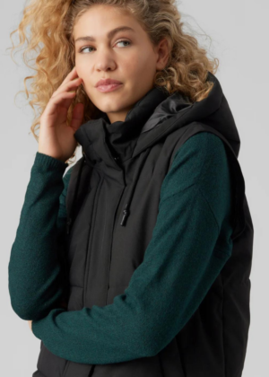 VERO MODA must vesti ja mantlina kantav naiste talvemantel Margaret-KOHE LAOS VIIMASED-Soovitame valida tavapärasest number väiksema suuruse - Image 4