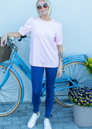 VERO MODA orgaanilisest puuvillast särk Kerry roosa -KOHE LAOS - Image 1