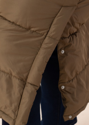 VERO MODA pikk over sized lõikega naiste talvemantel roheline-NB!Telli tavapärasest number väiksem suurus-SUPER HIND - Image 5