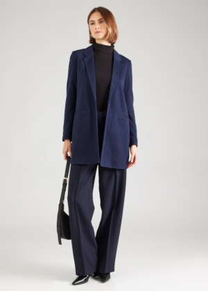VERO MODA tumesinine pehmest kangast jakk Verina-UUDIS-KOHE LAOS - Image 2