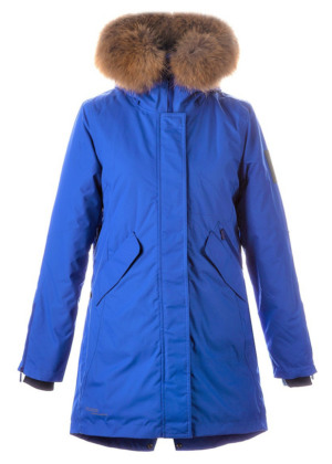 HUPPA naiste talveparka Vivian sinine NATURAALKARVAGA 200 gr soojustusega-vihma ja tuulekindel-KOHE LAOS - Image 6