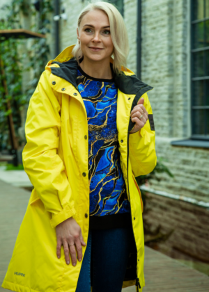 HUPPA naiste kevad-sügis parka Janelle kollane 40 gr soojustusega -KOHE LAOS - Pilt 6