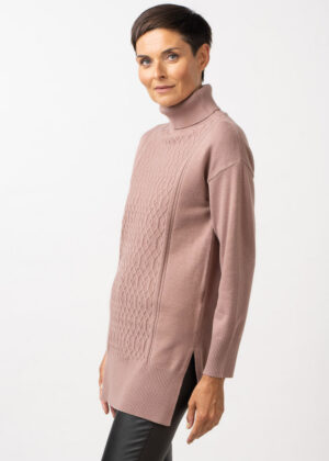 MAGLIA kõrge kaelusega  pikem beez  naiste kampsun Remi-KOHE LAOS-KIIRE TARNE - Image 3