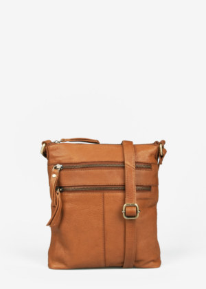 TREATS BAG naturaalnahast pruun naiste crossbody käekott KOHE LAOS - Image 1