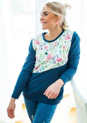Yemi naiste käsitöö pusa Moon+Vero Moda puuvillane särk helesinine XXL-suurus-SUPER HIND - Pilt 2