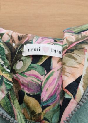 YEMI DISAIN lukuga naiste dressipluus pusa-jakk mündiroheline Lehemustriga- KOHE LAOS - Pilt 3