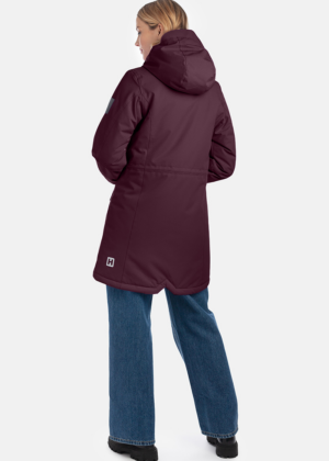 Huppa naiste sügis-talvine parka Janelle 160gr soojustusega tumelilla-UUDIS - Pilt 3