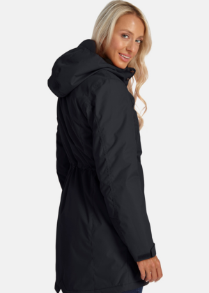 Huppa naiste sügis-talvine parka Janelle  160gr soojustusega must-UUDIS - Pilt 3