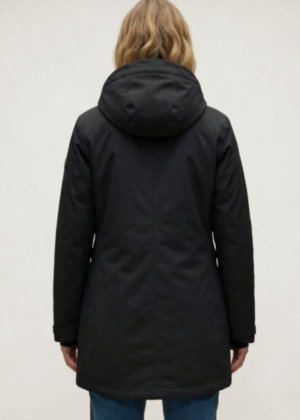 FIVE SEASONS naiste sügis-talvine parka Vera must(120gr soojustusega)-UUDIS - Pilt 3