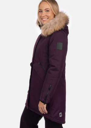 Huppa naiste talveparka Vivian 1 tumelilla NATURAALKARVAGA 200 gr soojustusega-UUDIS-TARNE kuni 7 tööpäeva - Pilt 2