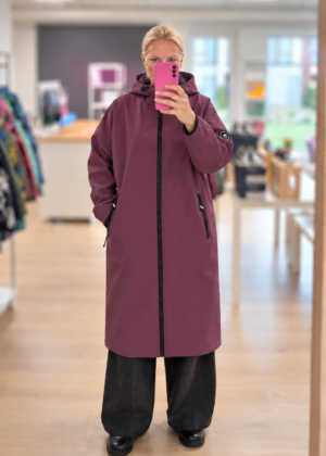 LENNE oversized lõikega naiste softshell mantel mahe lilla suurusele 3XL/4XL-KOHE LAOS VIIMANE - Pilt 1