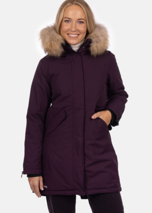 Huppa naiste talveparka Vivian 1 tumelilla NATURAALKARVAGA 200 gr soojustusega-UUDIS-TARNE kuni 7 tööpäeva - Pilt 1