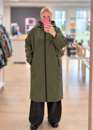LENNE oversized lõikega naiste softshell mantel metsaroheline suurusele 3XL/4XL-KOHE LAOS VIIMANE - Pilt 1